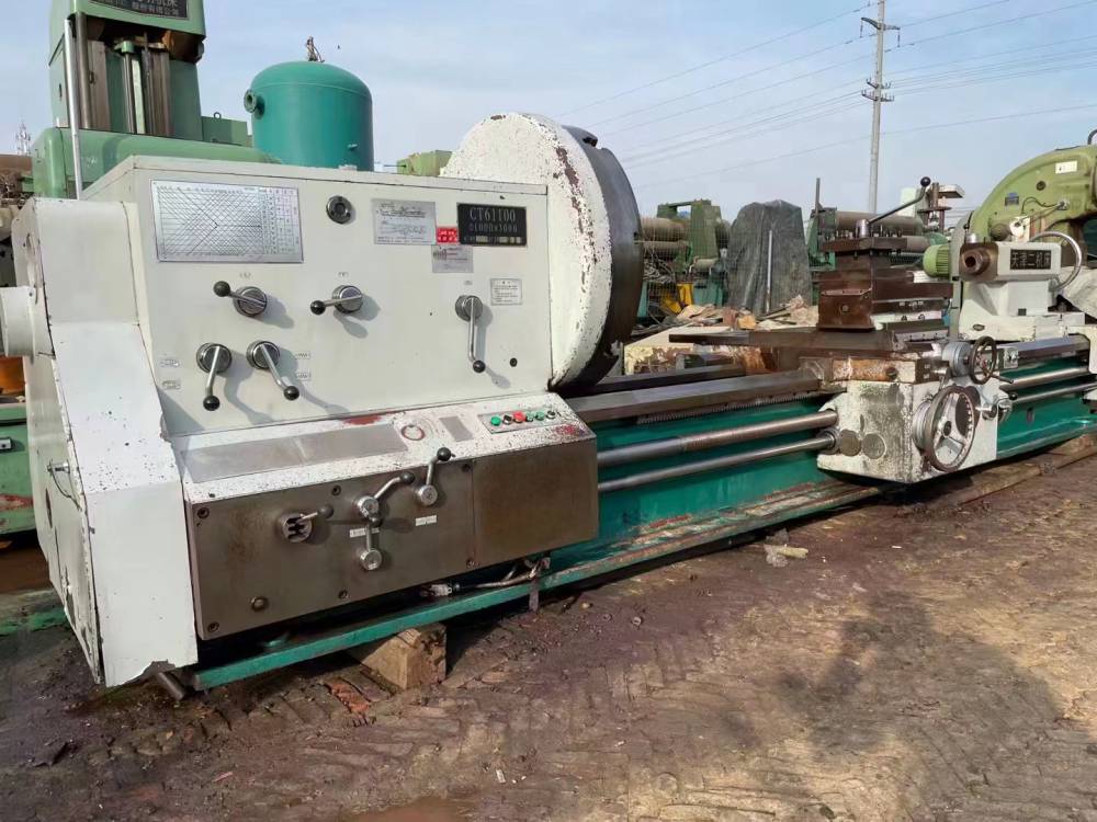 天津二机ct61100卧式车床二手天津二机普车图片大全 - 文安县华曜机床