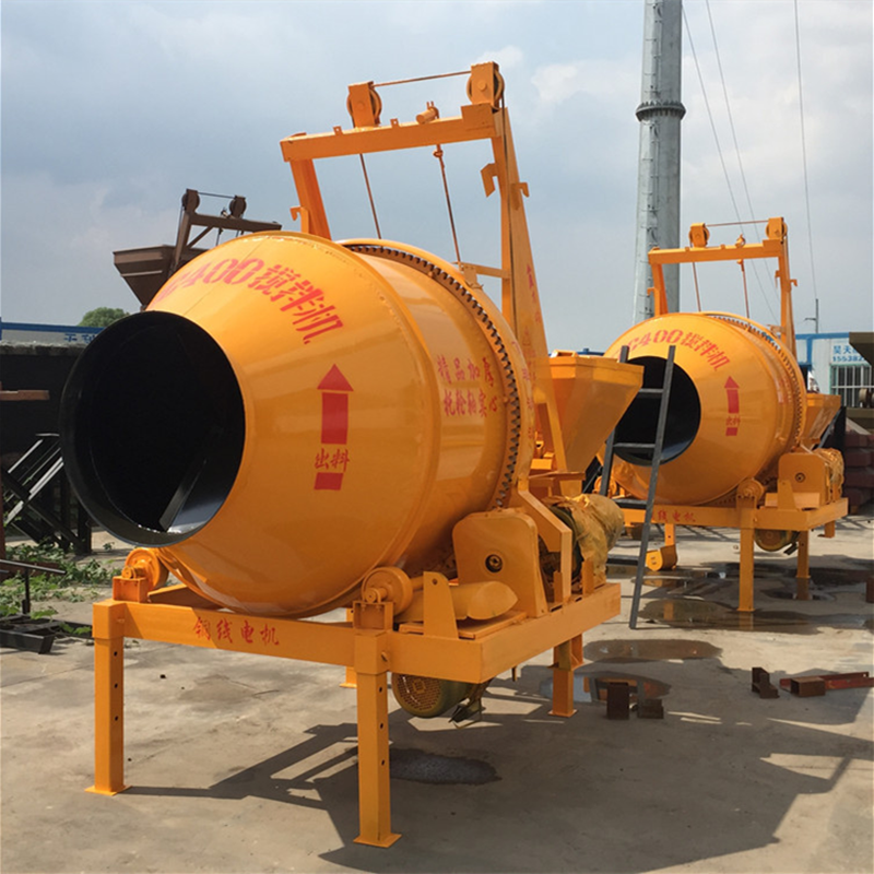 流动性灰浆轻骨料混凝土滚筒搅拌机双锥滚筒搅拌罐