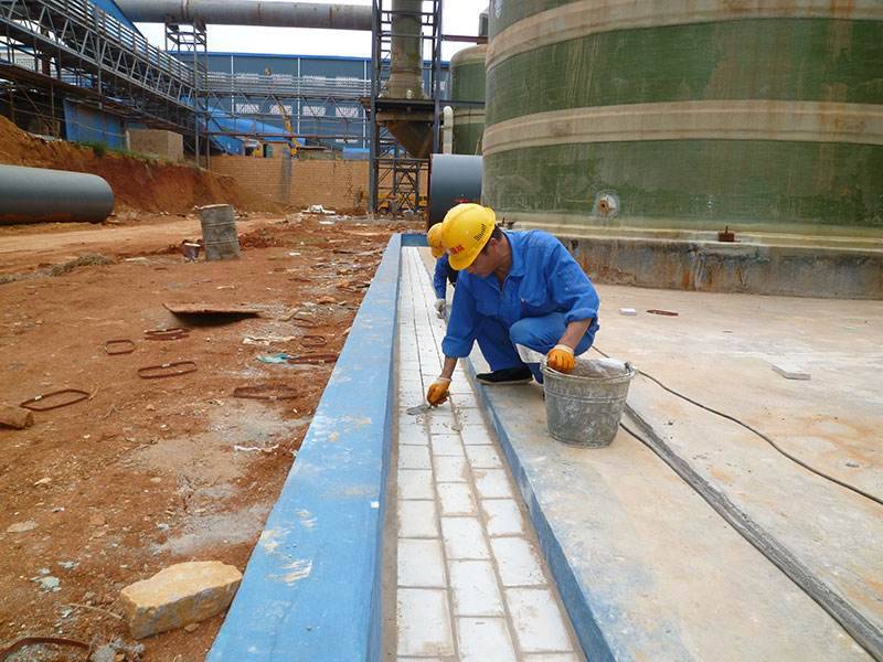 甘肃兰州呋喃树脂砂浆yj呋喃胶泥混凝土防腐处理厂家电话