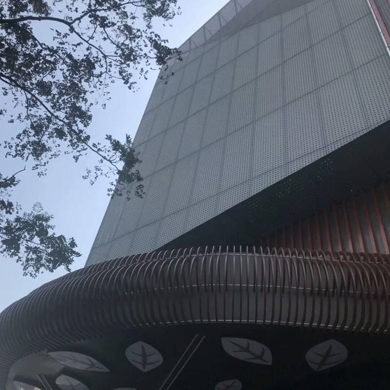 2mm装饰外墙实心铝扣板 外墙铝合金单层墙板,外墙氟碳铝单板幕墙重量