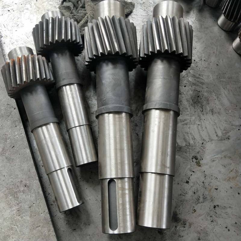 江苏泰隆泰星减速机配件生产基地qy3d45040ix一级中间轴行业标准材质