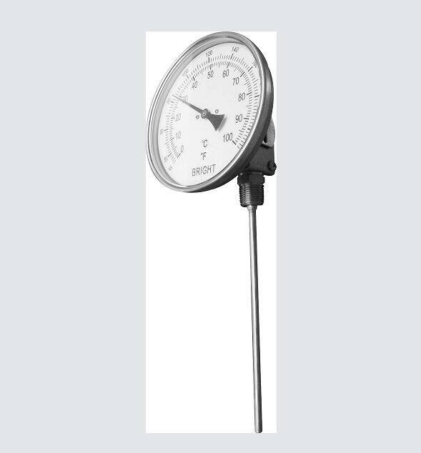 北京布莱迪bld径向双金属温度计wssf611不锈钢材质北京原厂质量可靠