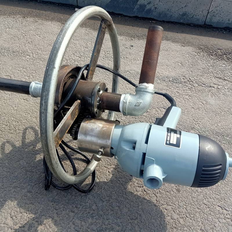 小型手电钻打井机手持式电动圆盘钻井机家庭农用水井钻机