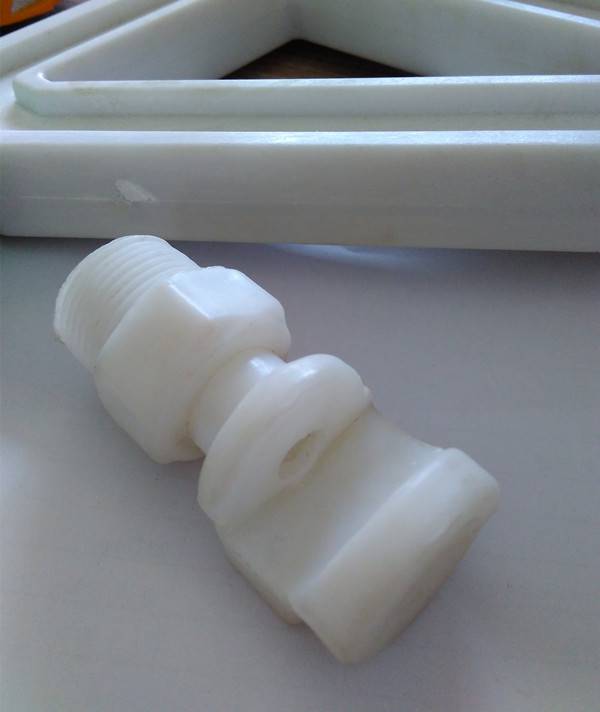 15寸考克水嘴压滤机水嘴聚丙烯滤板出液管插头式开关阜城县驰源压滤机