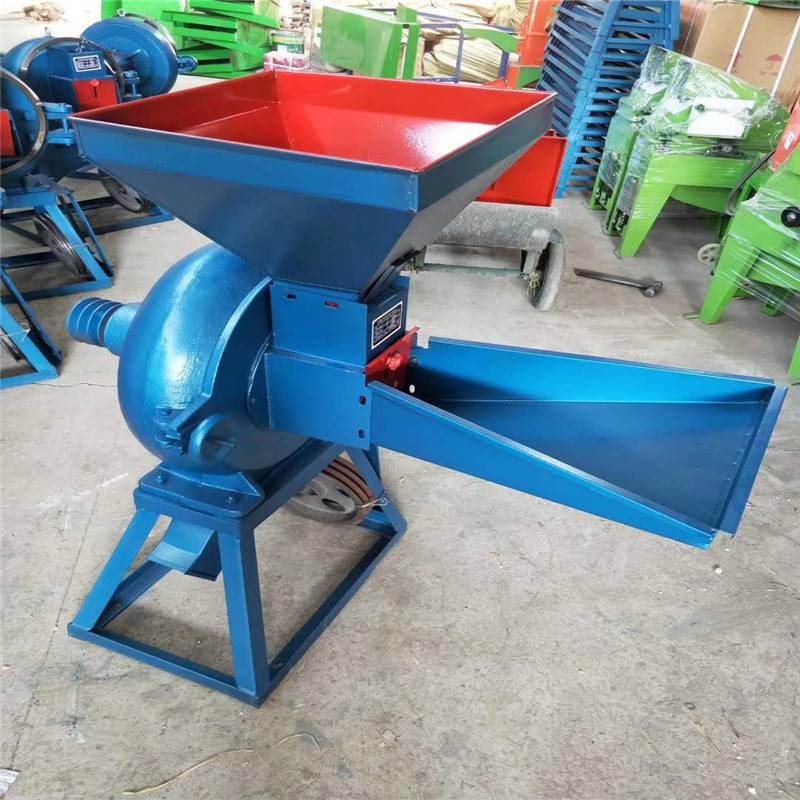 全自动粮食粉碎机自吸式齿盘粉碎机多功能超微粉碎机