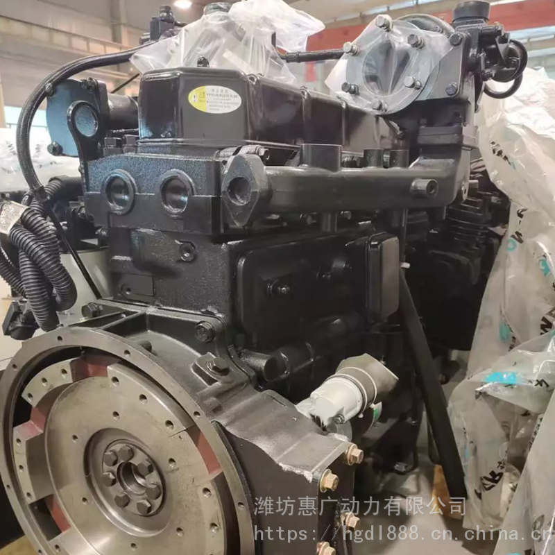 潍柴华丰r4105zt2柴油机 约翰迪尔904拖拉机配套90马力发动机