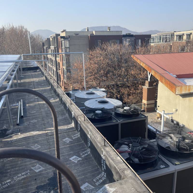 直热式热泵热水工程 太阳能空气源热水系统