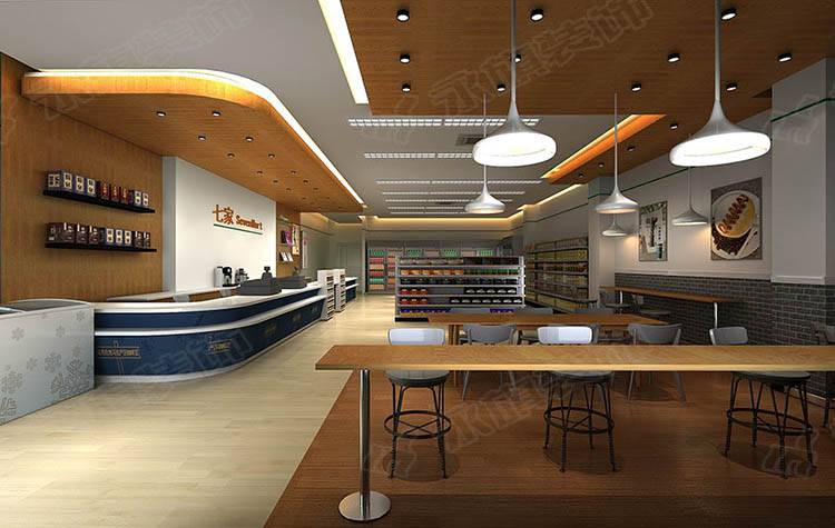 郑州便利店装修设计如何把便利店装修得美美的