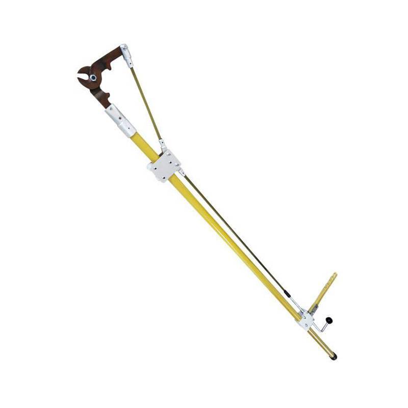 钢芯铝绞线绝缘齿轮剪直拉式断线剪架空电缆切割剪操作杆高空线缆剪雷