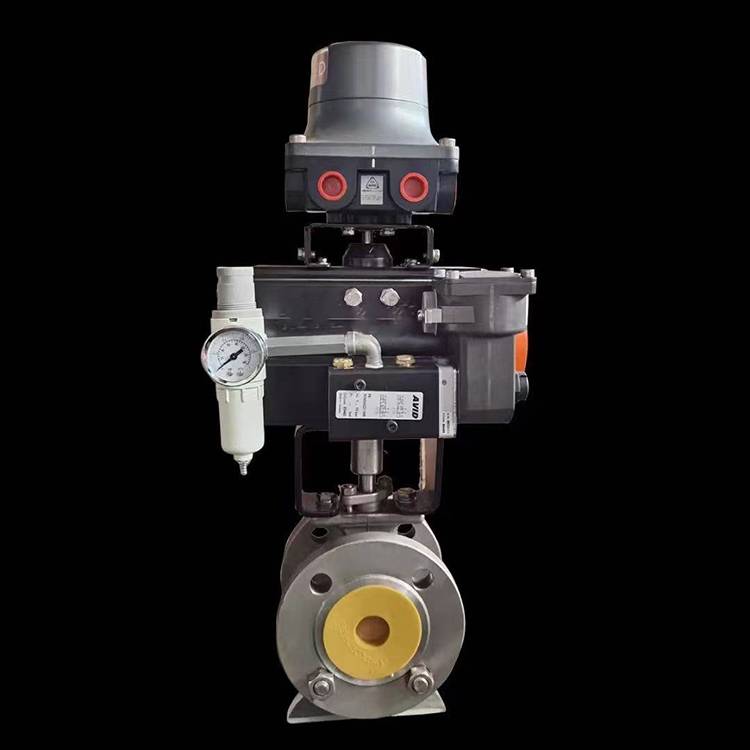 气动开关球阀q641h不锈钢气动开关球阀沪工阀门股份