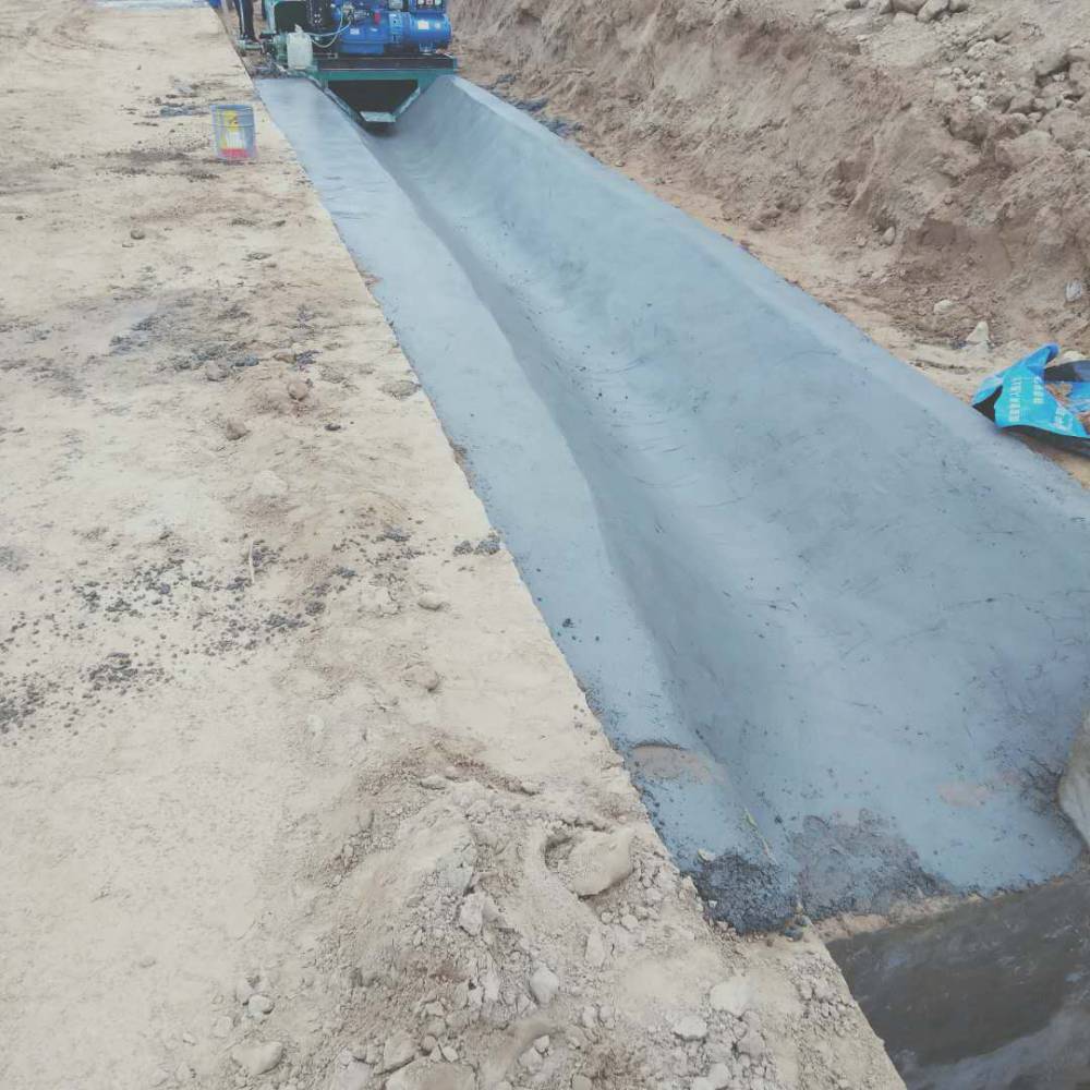 全自动一次性成型机衬砌水渠机小型全自动水沟成型机打件快