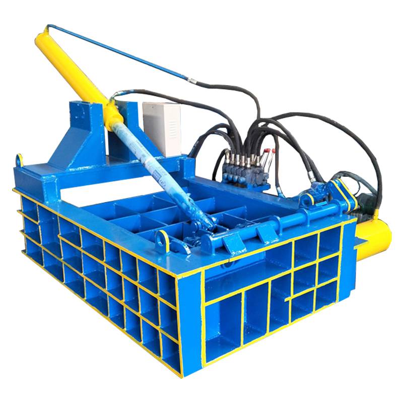 液压铜铝屑压块机小型卧式打包机废塑料压缩成型设备