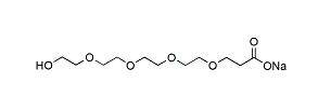 Hydroxy-PEG4-acid sodium salt，羟基-PEG4-酸钠盐