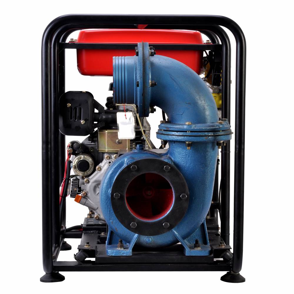 6寸移动式污水泵柴油抽水机自吸水泵污水泵自吸式离心排污泵汽油抽水