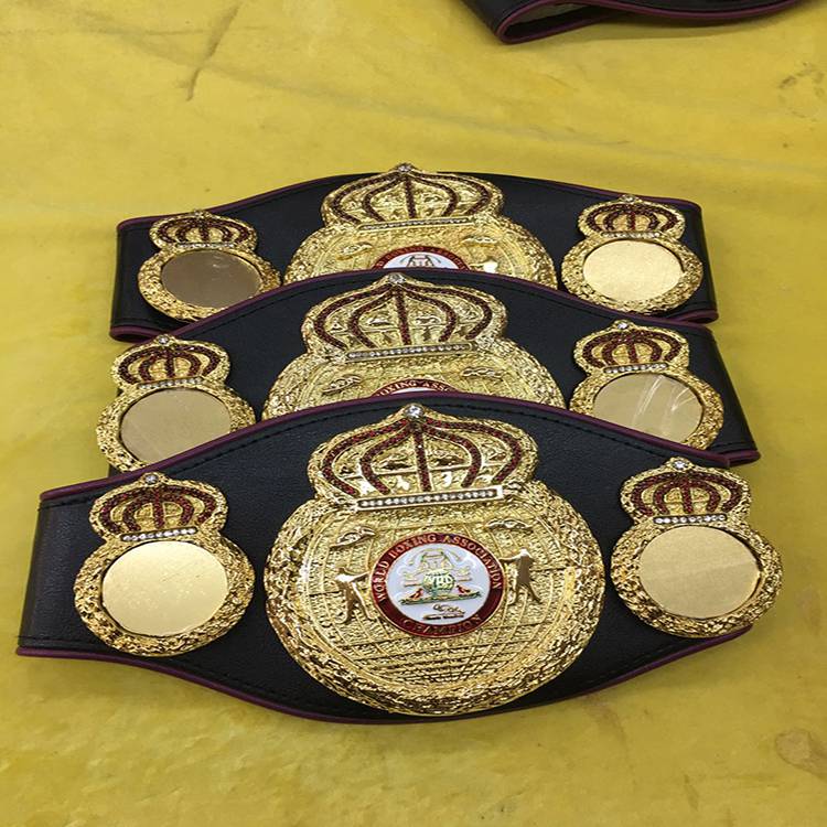 世界职业拳击金腰带拳王金腰带定做深圳市南祥工艺
