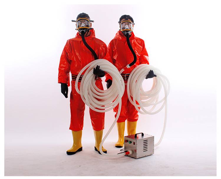 宏煤ahk24电动送风长管呼吸器单人双人自给式呼吸器操作简单