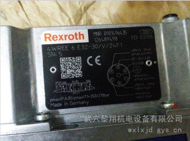 好价格4WREE6E32-3X/V/24F1 4WREE6W1-16-3X/V/24F1 Rexroth力士乐比例阀