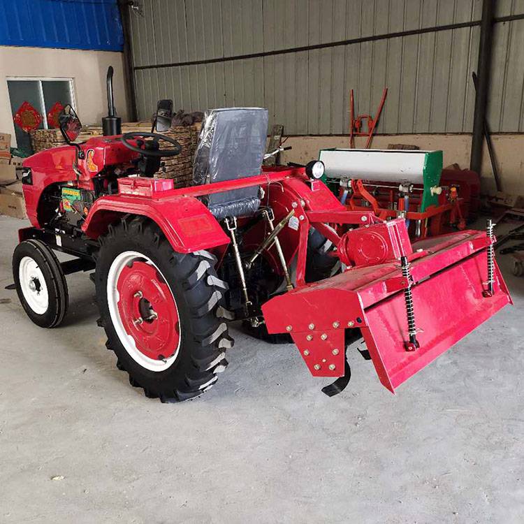 农用多缸四轮拖拉机大棚王四轮旋耕机水田四轮旋耕机