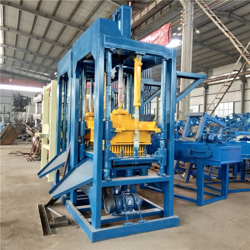 水泥支撑垫块机透水砖制砖机源德路沿石砌块机