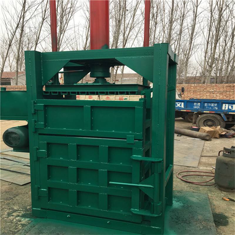 质量保障拓佑全自动谷壳压缩打包机废品压缩打包机金属废料压块机