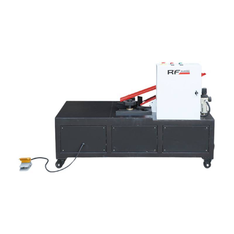 锐丰角码安装机气动角码装配机共板法兰风管全自动角码装订机图片