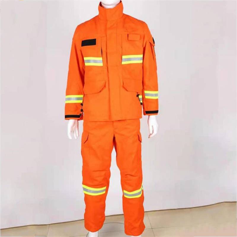 分体式芳纶灭火服应急救护防火战斗服森林火灾救援消防