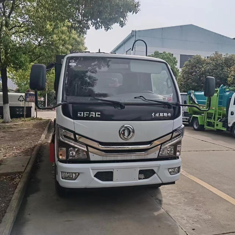 东风天锦小区垃圾清运车物业景区垃圾压缩车