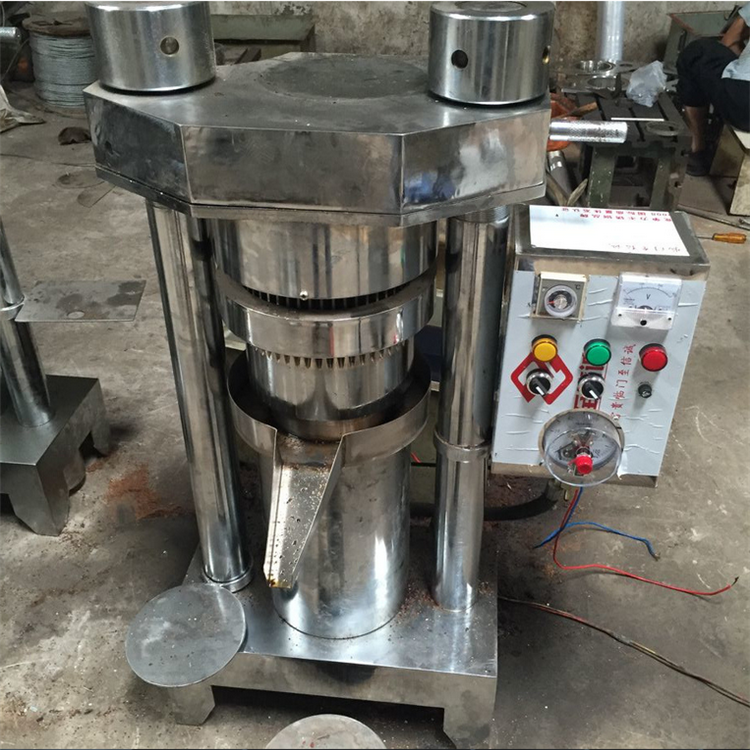 核桃仁榨油机科锦立式液压核桃生榨机出油率高操作简捷