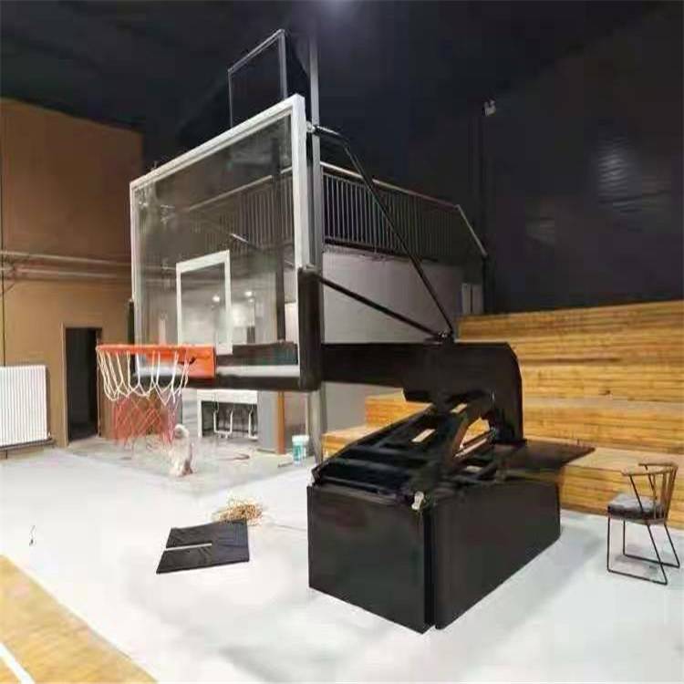 跃羚YL-3023 室内外篮球架 儿童升降篮球架子 大箱体
