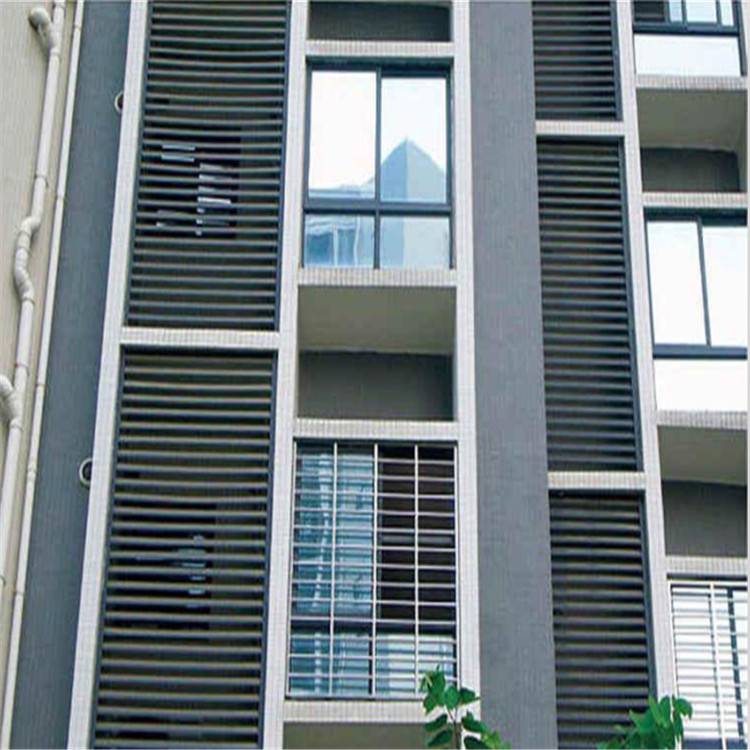 驿城空调百叶窗铝合金百叶窗锌钢百叶窗风口百叶窗安装方便