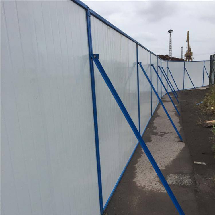 围挡加工亳州4米高围挡墙硕翔现场钢管围挡