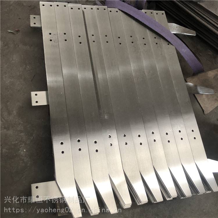 马路隔离防护 不锈钢玻璃立柱 316不锈钢栏杆 精品抛光