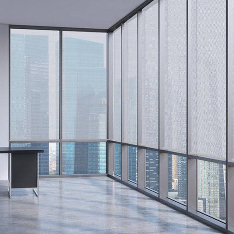 昌平大厦窗帘定做昌平办公楼遮光遮阳卷帘隔帘电动遮阳帘