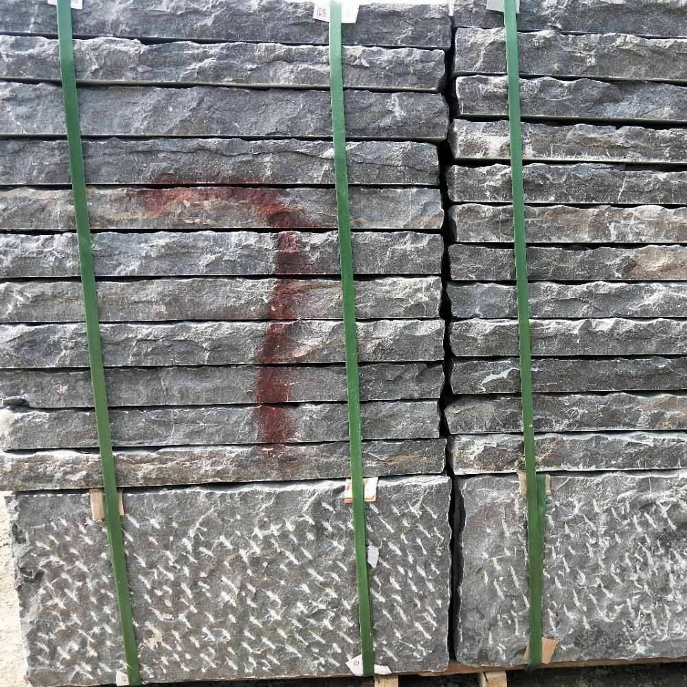 古建青石板材园林仿古石剁斧面仿古石仿古栈道石