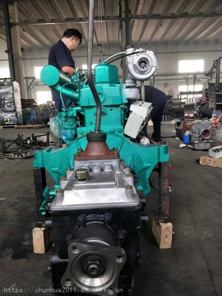 潍柴车用柴油机r6106azlp 潍坊工程型柴油机 配140变速箱 121kw1500