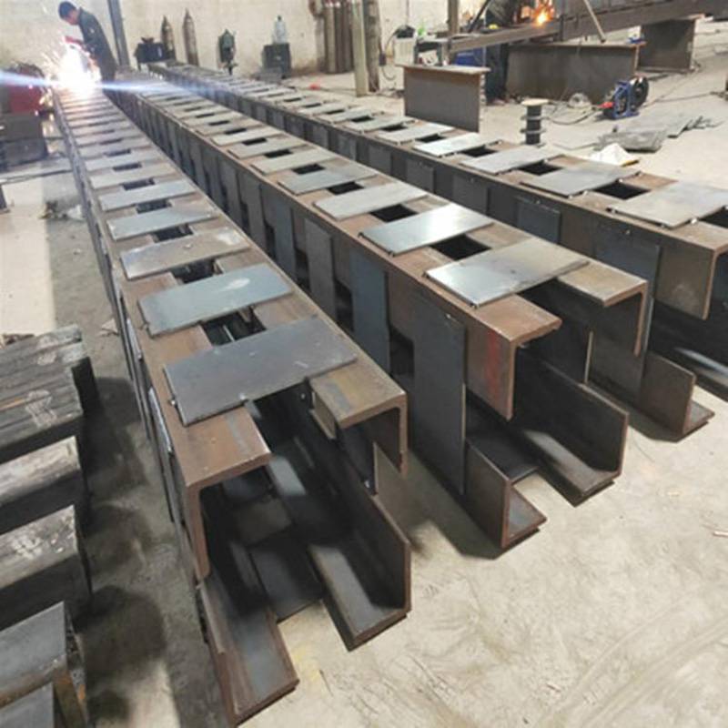 桥梁支撑钢支撑冲孔q235b格构柱加工厂家