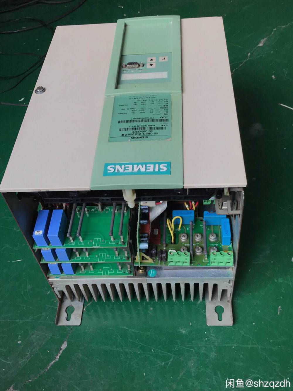 西门子6RA70直流调速F004电源电路板缺相-短路故障 维修