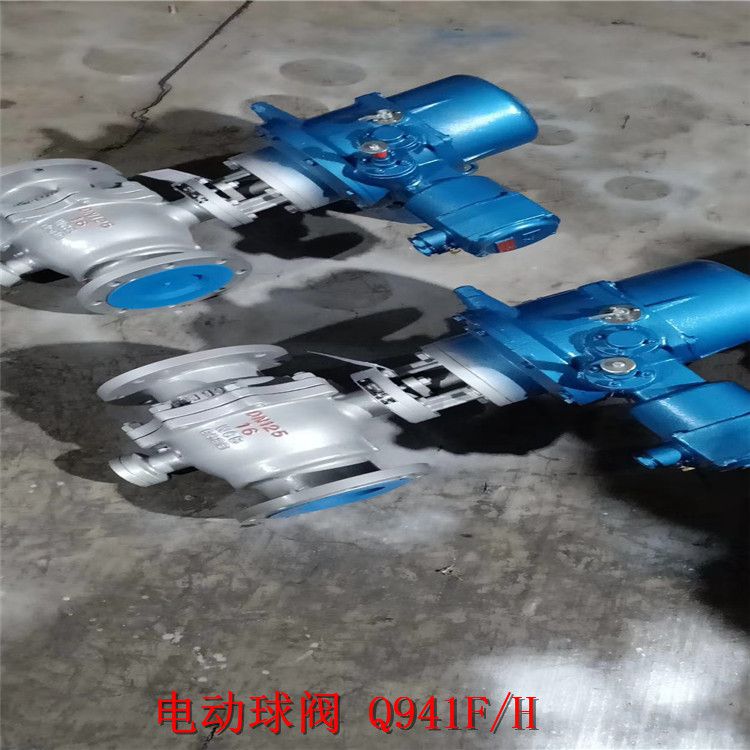 高压浮动球球阀 Q941F-64P DN250 电动开关控制不锈钢法兰球阀 Q941F/H