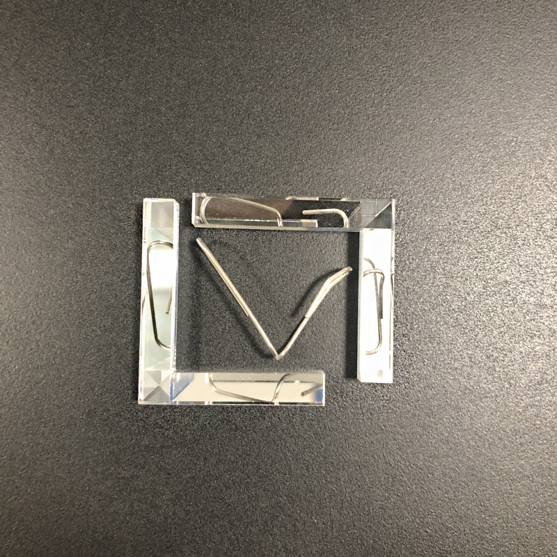 四棱镜光学玻璃二次元测量棱镜手机影像视觉检测90度折射镜三菱镜