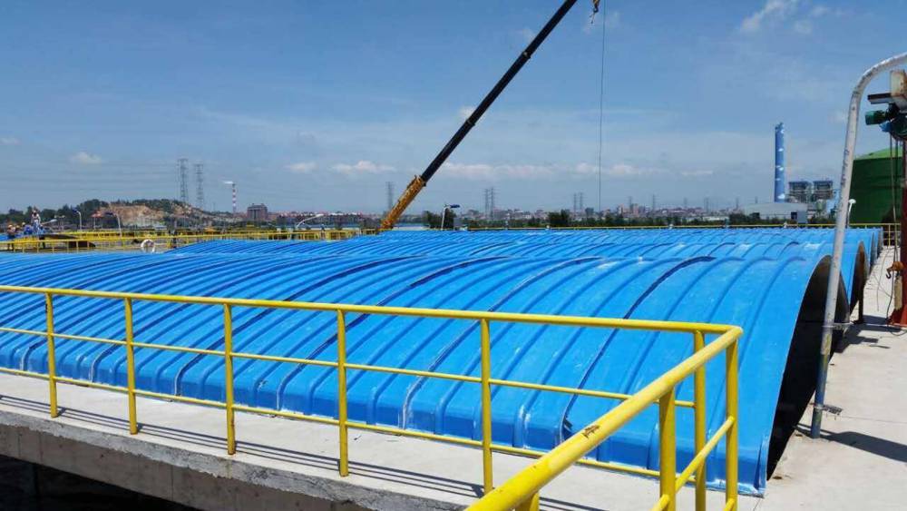 金山环保获得污水处理池用瓦楞板结构专利使瓦楞板主体可以接受更大水压