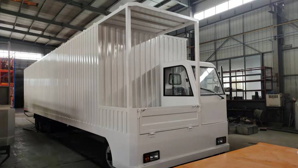电动厢式货车电动改装车厂内运输搬运车