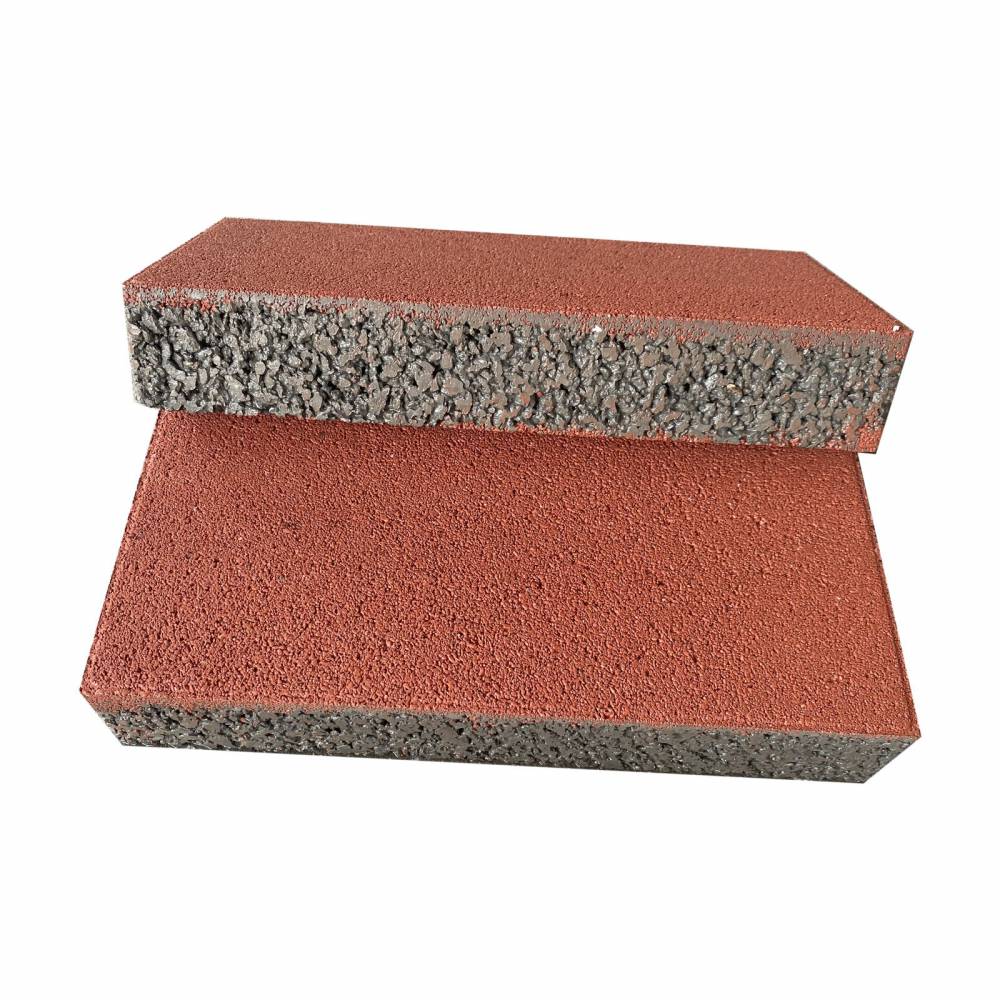 生态仿石地砖仿石陶瓷透水砖芝麻黑园林人行道地铺砖