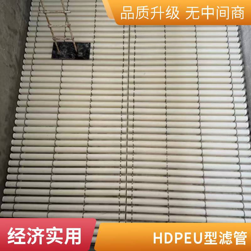 华莱供应HDPE材质面包管 废水处理翻板阀滤池U型滤管