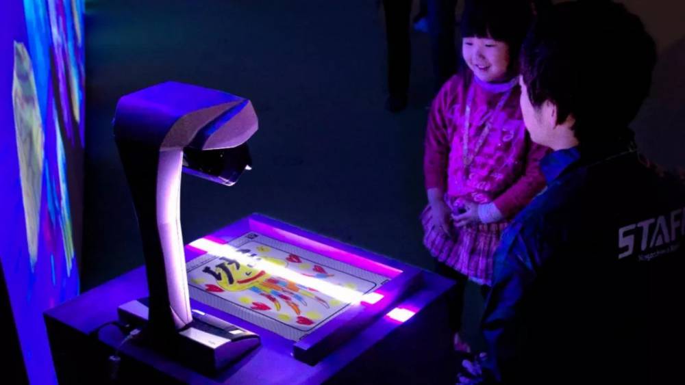 tmtt全息投影儿童互动绘画