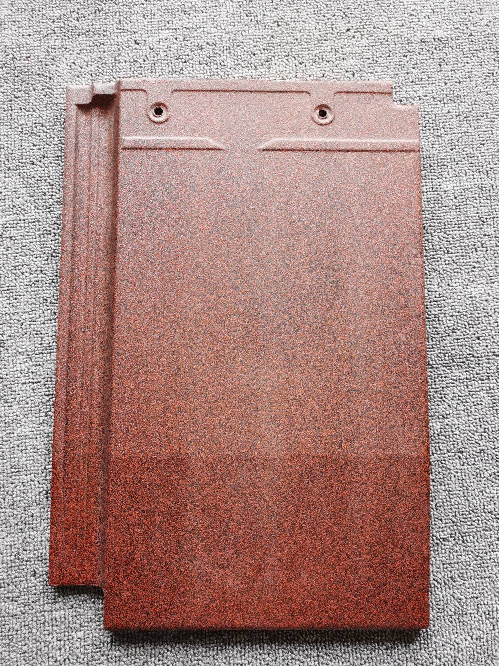 陶瓦300400平板瓦拉丝瓦龙冠制造质量可靠