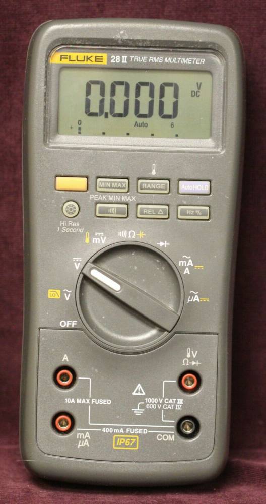 租售回收美国福禄克fluke28ii28iiex有效值数字万用表