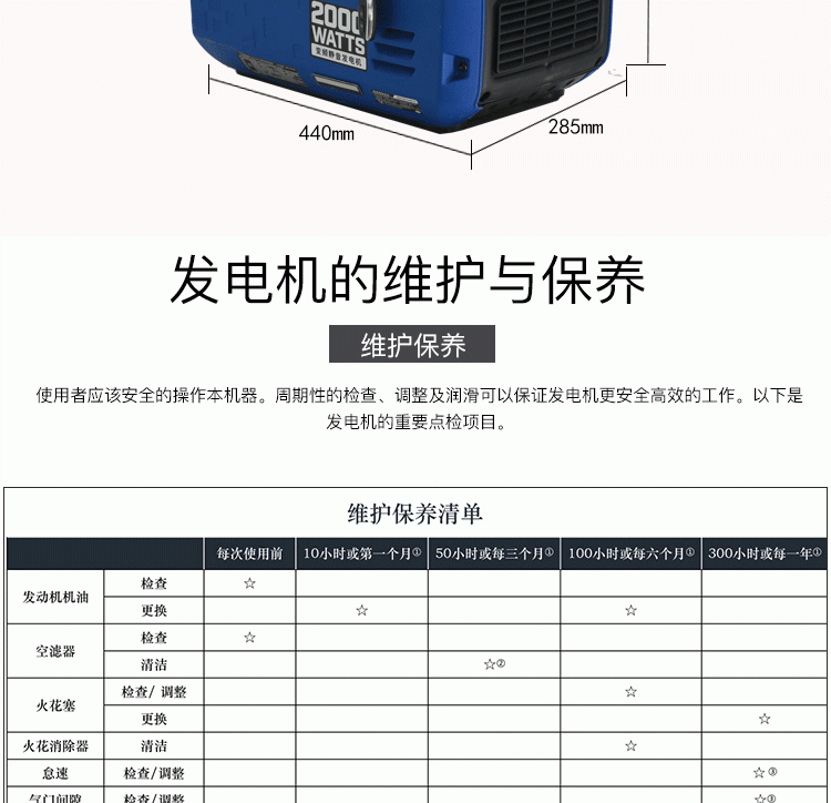 田河宗申領客24v數碼靜音變頻駐車空調汽油小型便攜式發電機