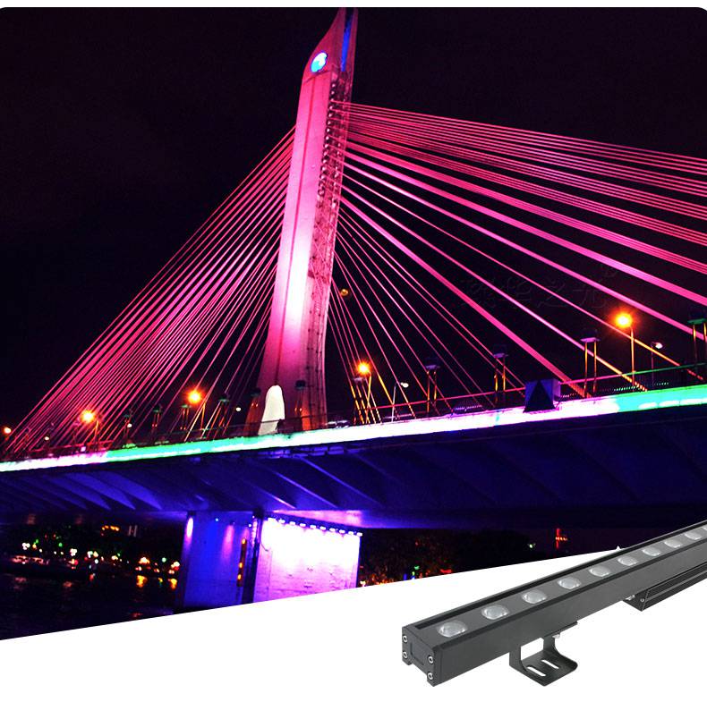 36w户外防水洗墙灯楼体亮化外墙建筑轮廓高压条形灯