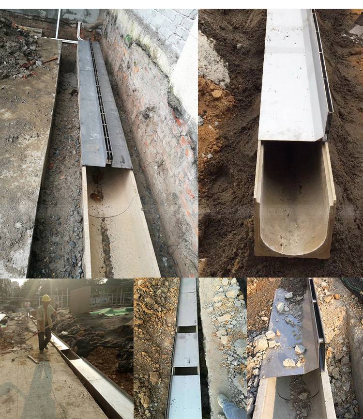 蓝鼎成品树脂混凝土排水沟