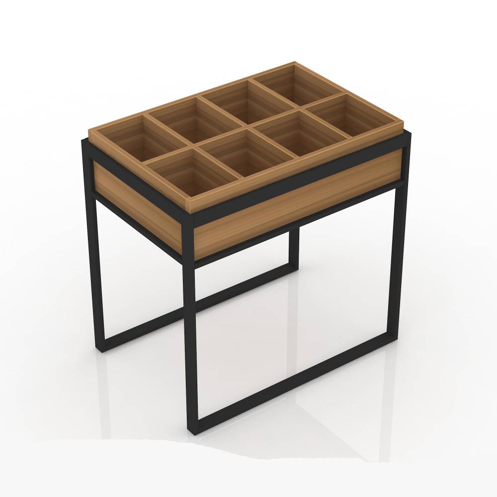 超市日用品12宫格展示台